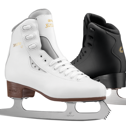 GRAF BOLERO Figure Skates in White or Black