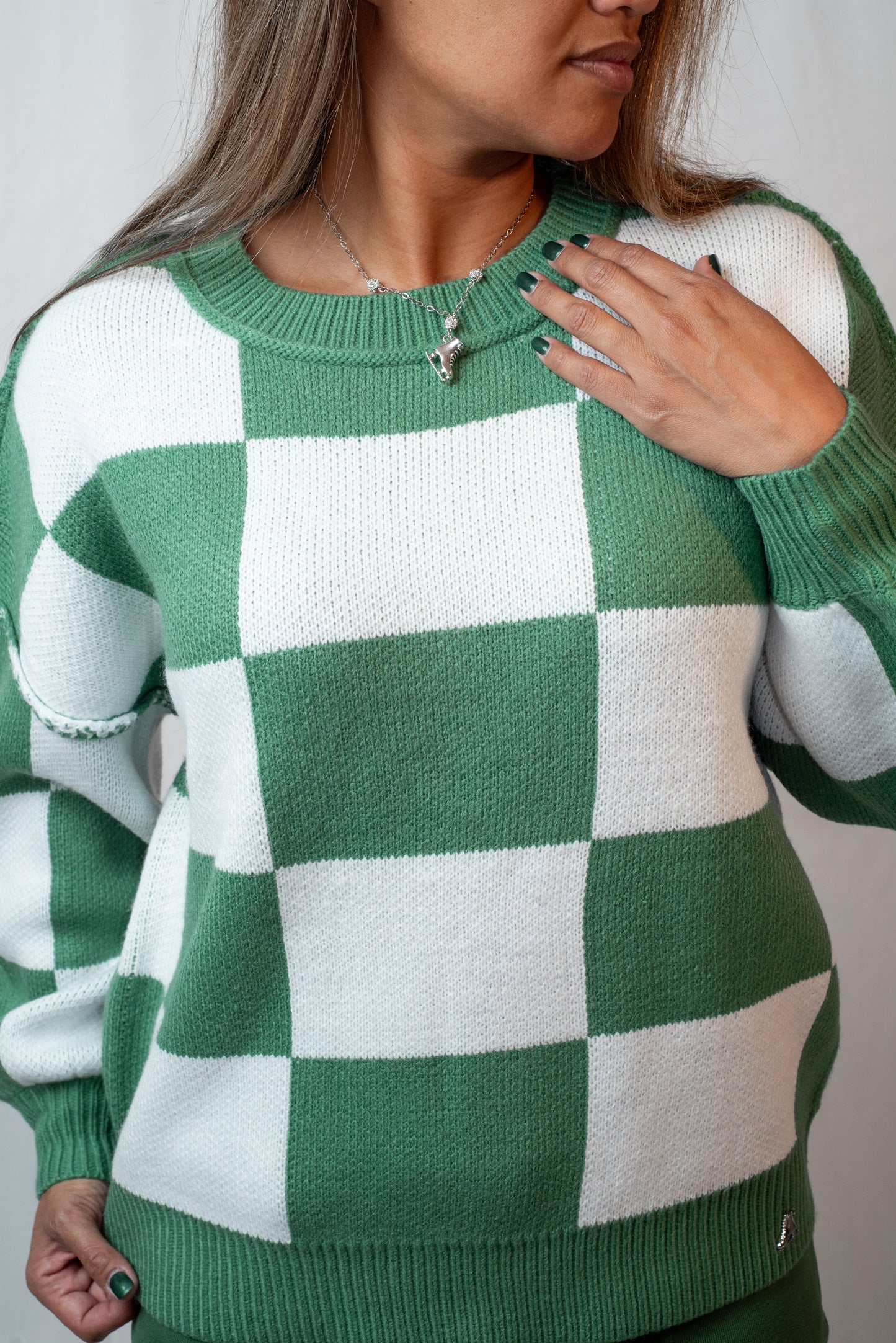 Brilliance & Melrose Evergreen Dreams - The Skating Sweater