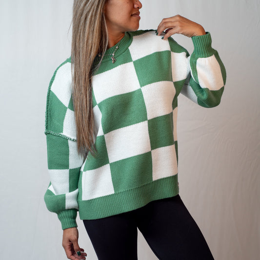 Brilliance & Melrose Evergreen Dreams - The Skating Sweater