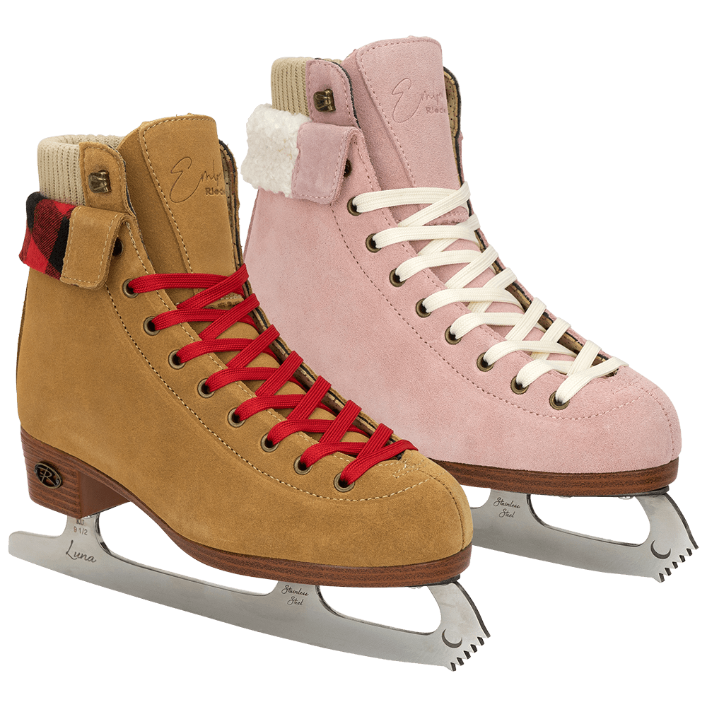 New! Riedell Ember Skate Set in Blush Pink