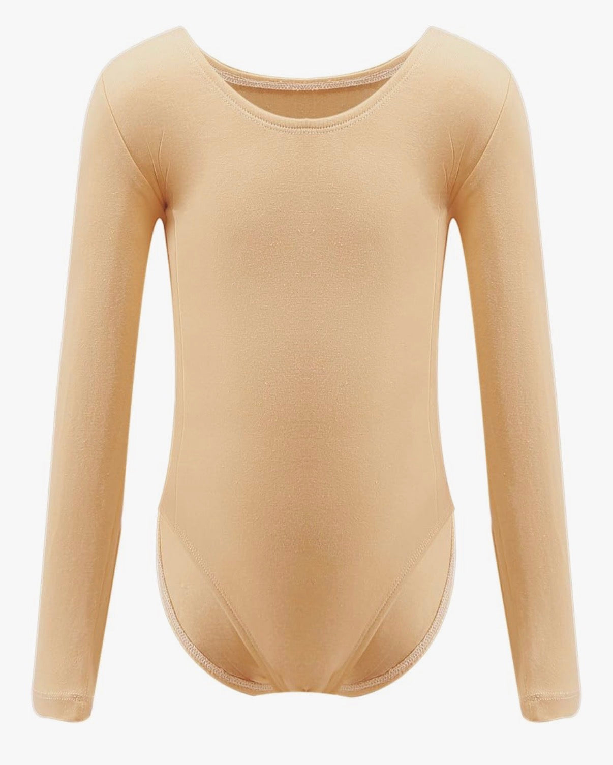 Dacina Kids Long Sleeve Ice Skating Dance Ballet Front Lined Bodysuit