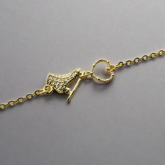Brilliance & Melrose Ice Skate with your Heart Bracelet