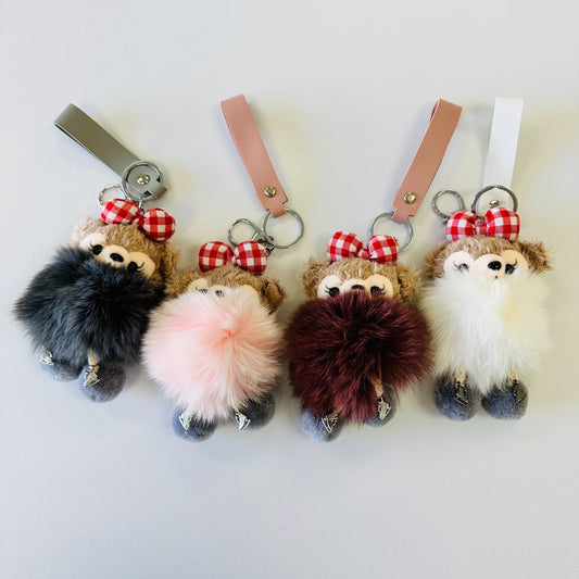 Brilliance & Melrose Mousy Skating Keychain