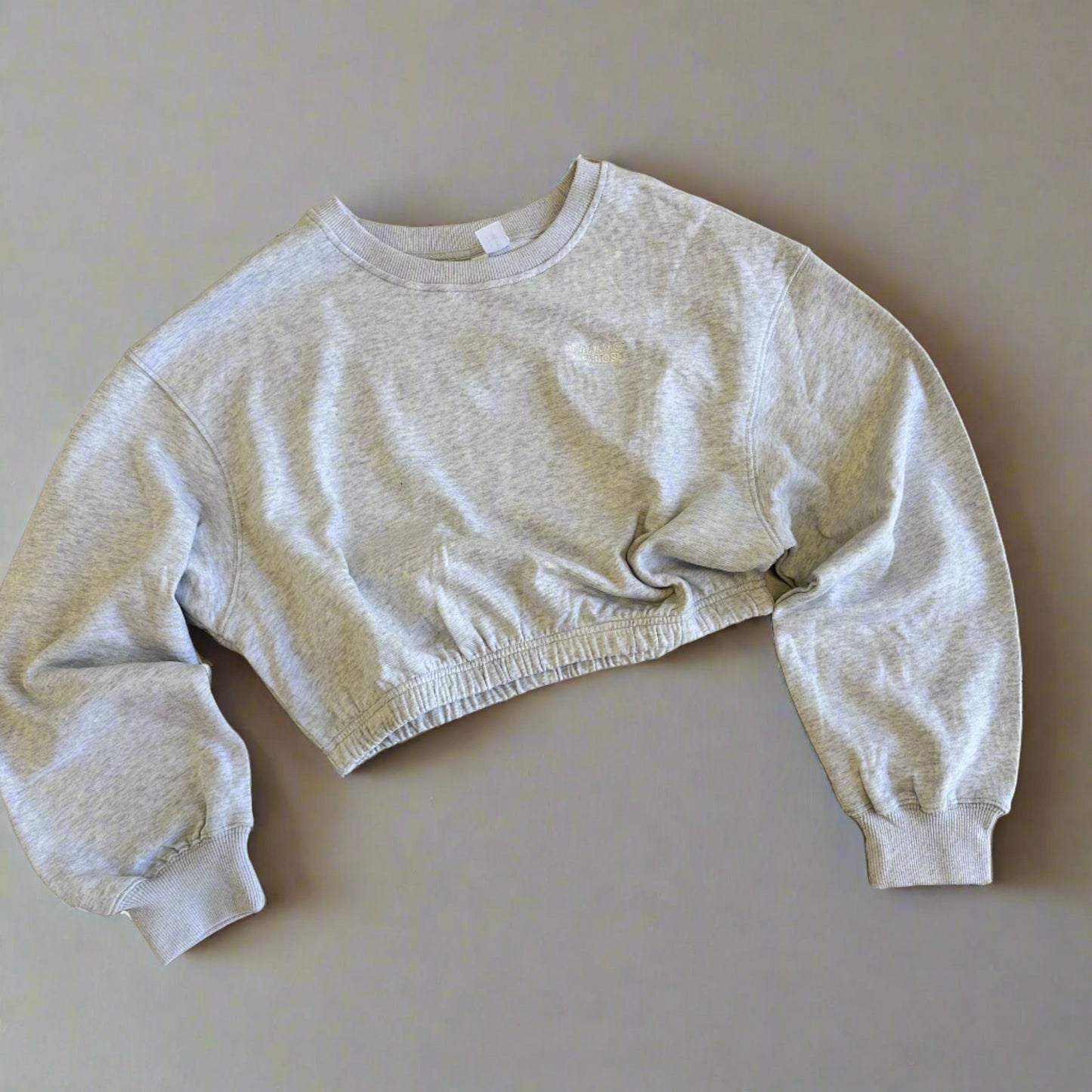 Brilliance & Melrose Cropped Ice Skating Sweatshirt