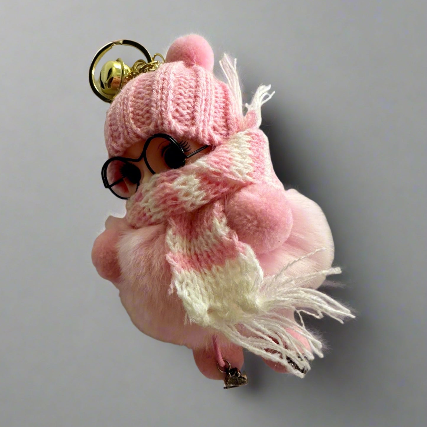Brilliance & Melrose Little Miss Skater Keychain