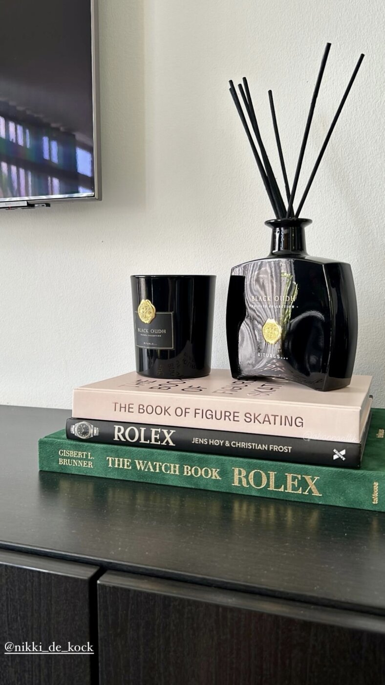 stack+of+figure+skating+book+with+rolex