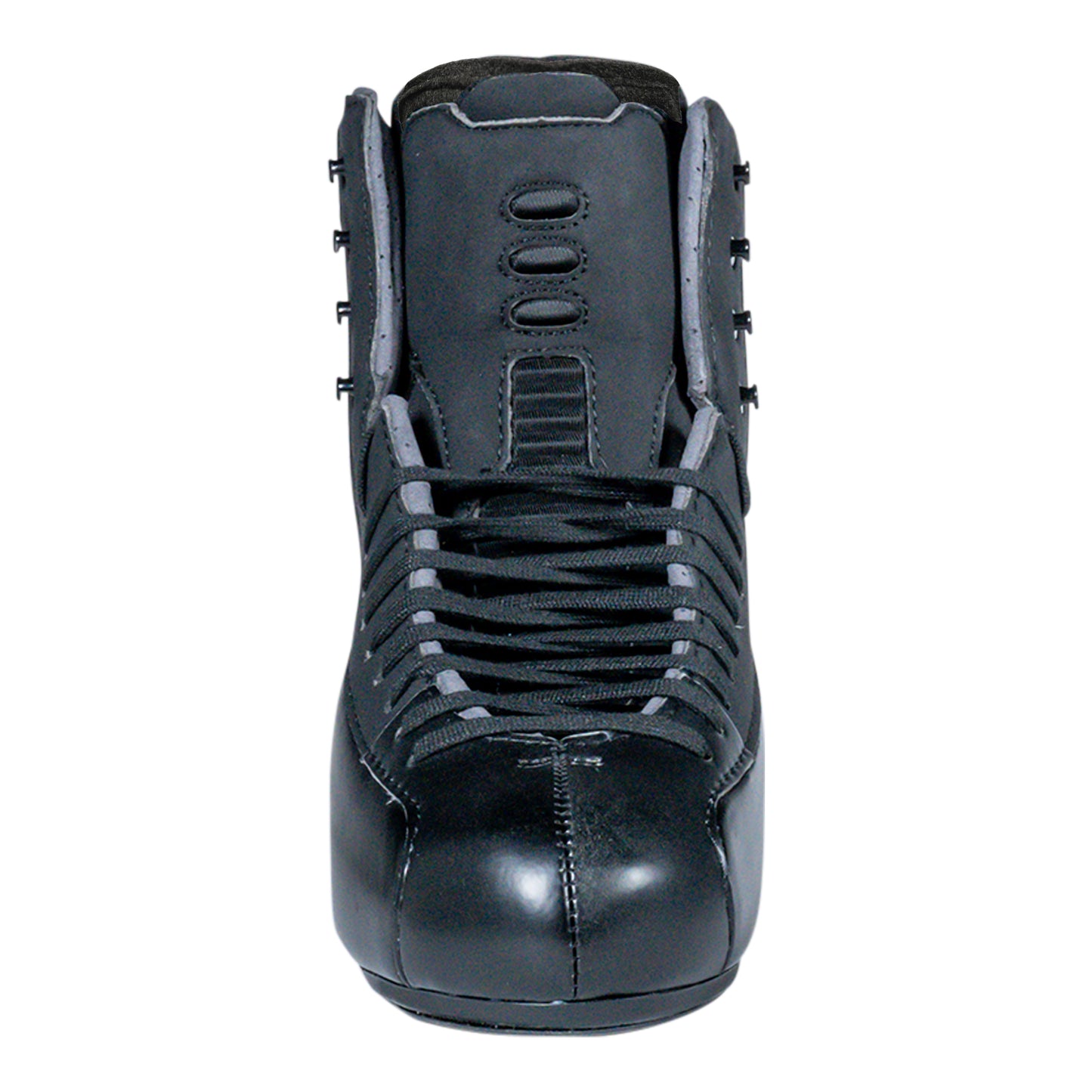 front of jackson synergy ignite pbx skates showign laces and tongue bumps
