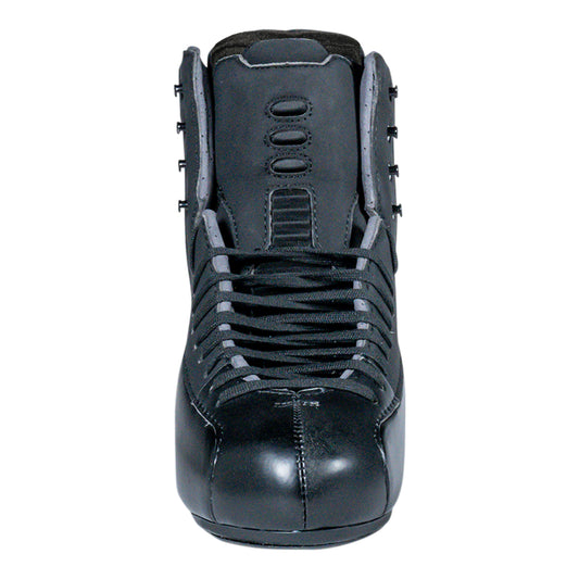 front of jackson synergy ignite pbx skates showign laces and tongue bumps