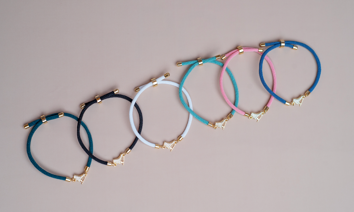 Brilliance & Melrose Colorful Ice Skating Bracelet