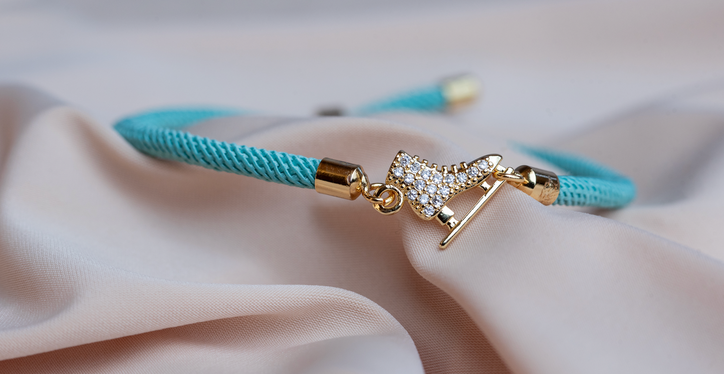 Brilliance & Melrose Colorful Ice Skating Bracelet