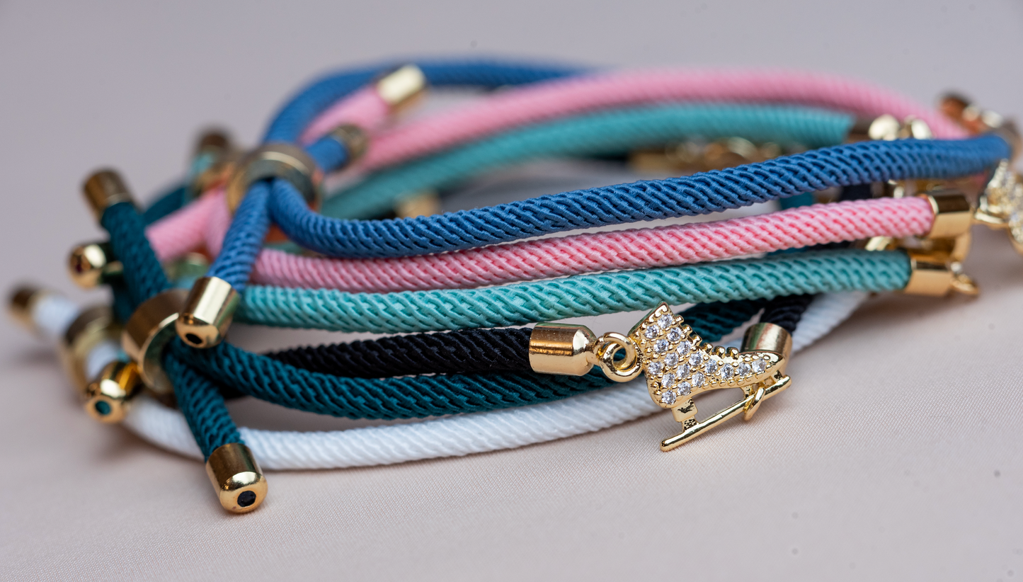 Brilliance & Melrose Colorful Ice Skating Bracelet