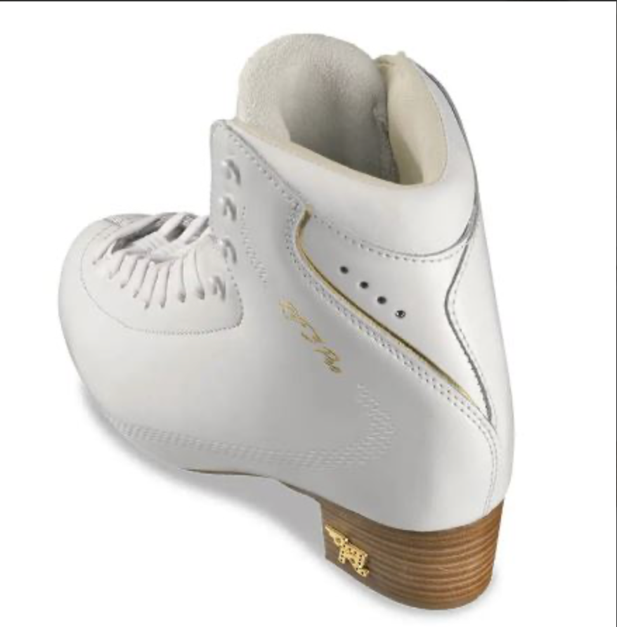 Risport RF3 Pro White Figure Ice Skate Boots