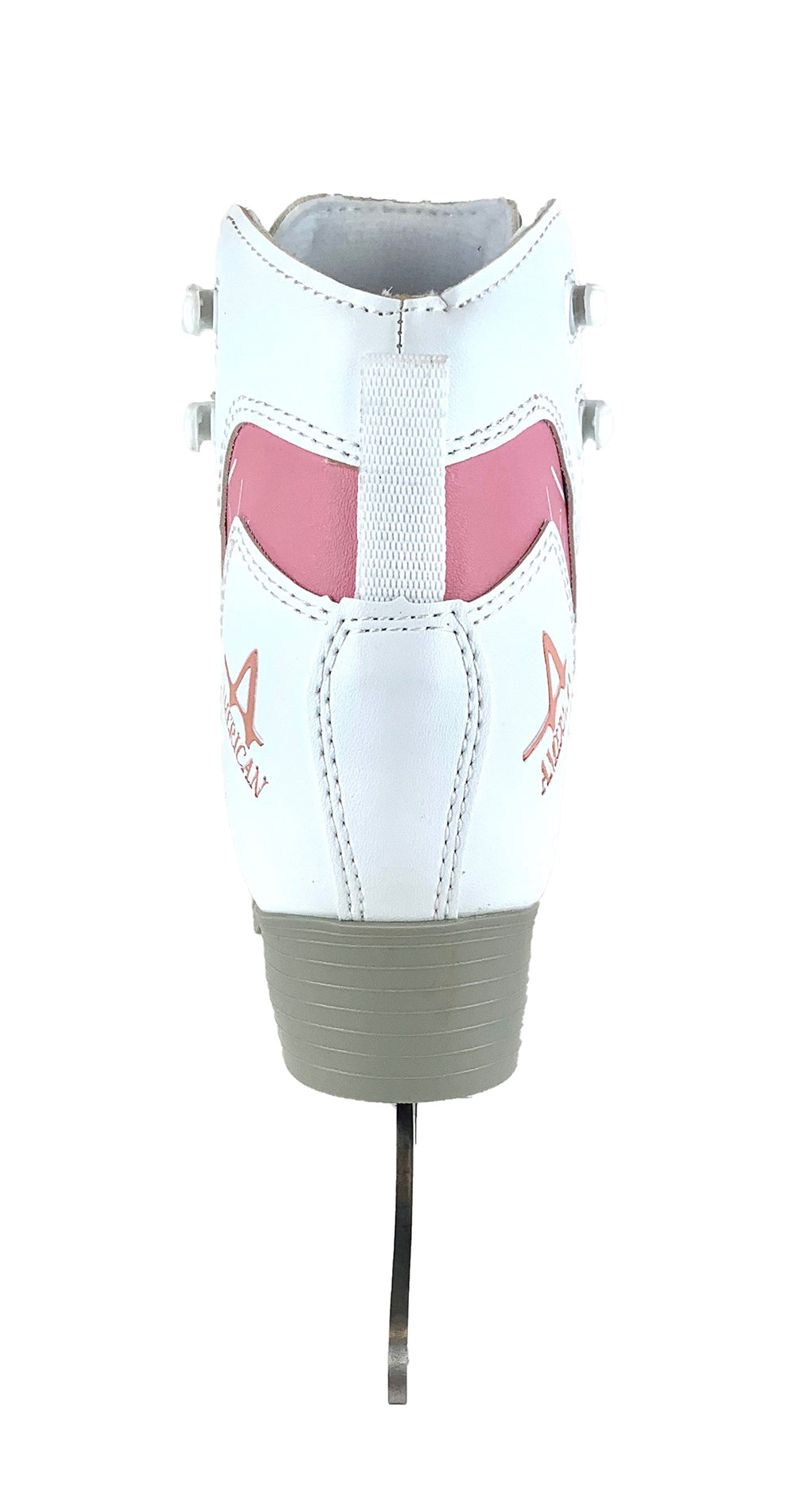 Girl's Softboot Ice Skate with Pink Trim