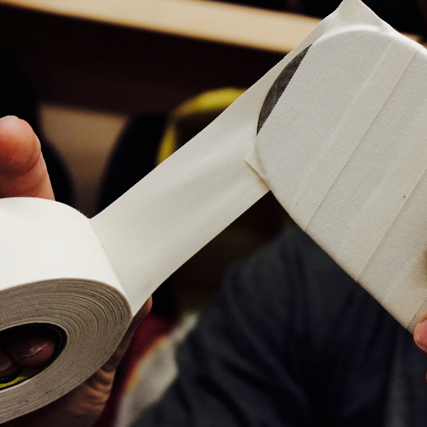 Howies 1.5” White Cloth Hockey Tape