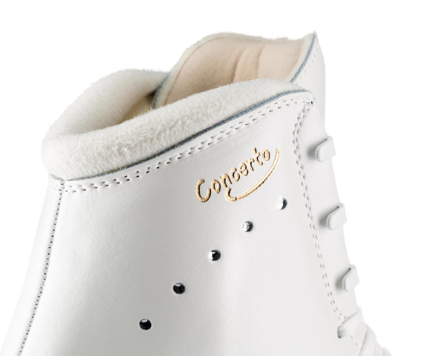 Edea Concerto Ice Figure Skate Boots in White