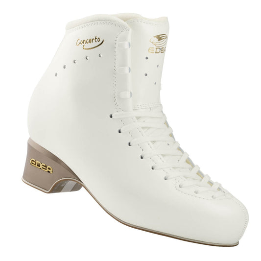 Edea Concerto Ice Figure Skate Boots in White