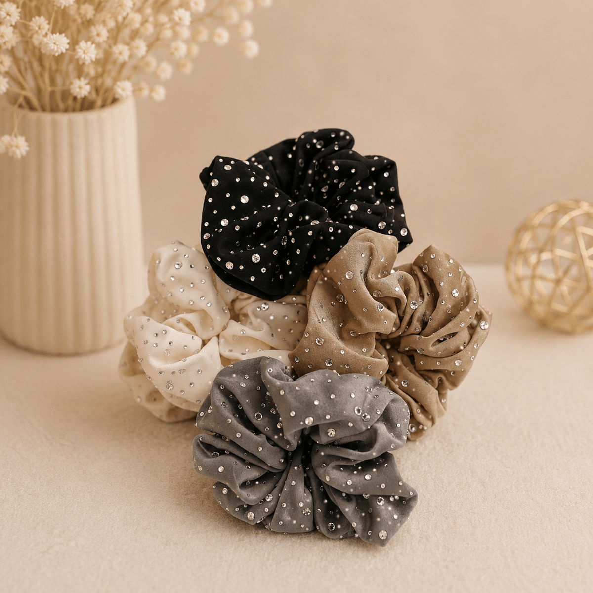 Iceglow Glitter Scrunchie