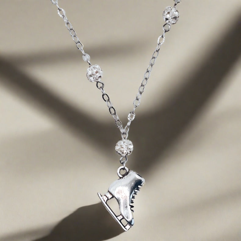 Classical Ice Skate Necklace