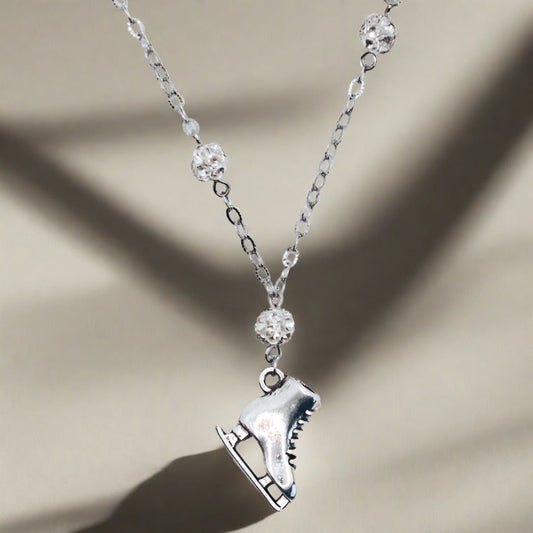 Classical Ice Skate Necklace