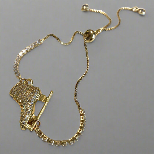 Sparkly Skate Bracelet