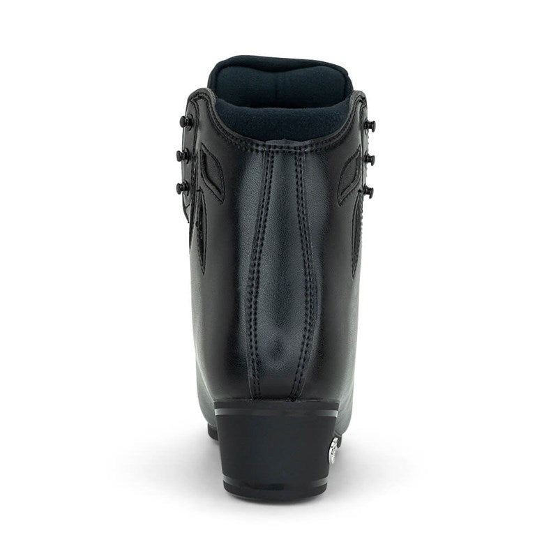 Riedell Black Lyra Competitive Boots (no blades)