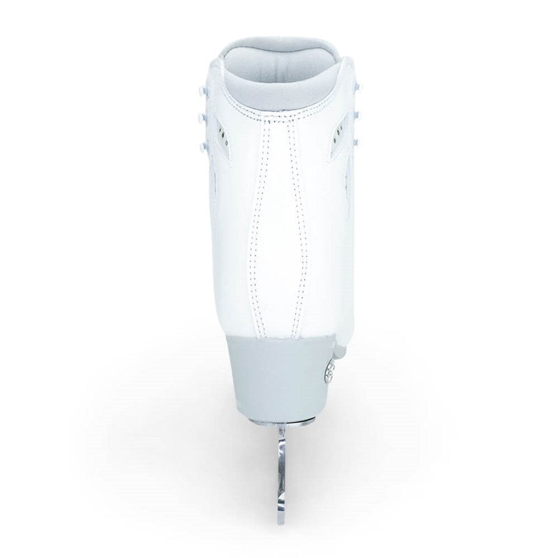 Riedell White Lyra Competitive Skate Set
