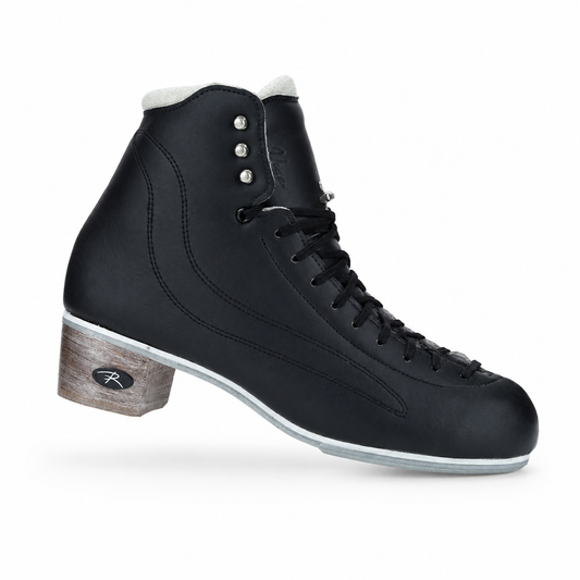 Riedell Vega black figure skating boot without blade