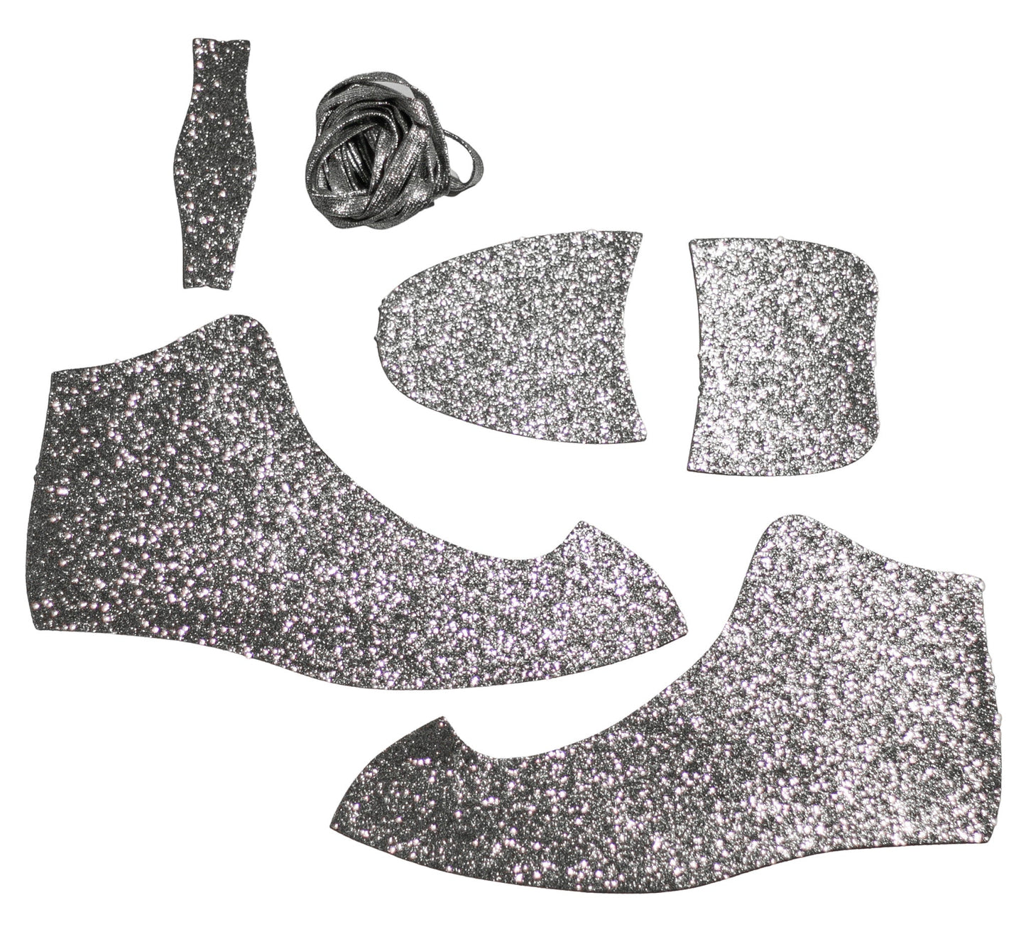 Roller Skate Wrap- Sparkle Silver