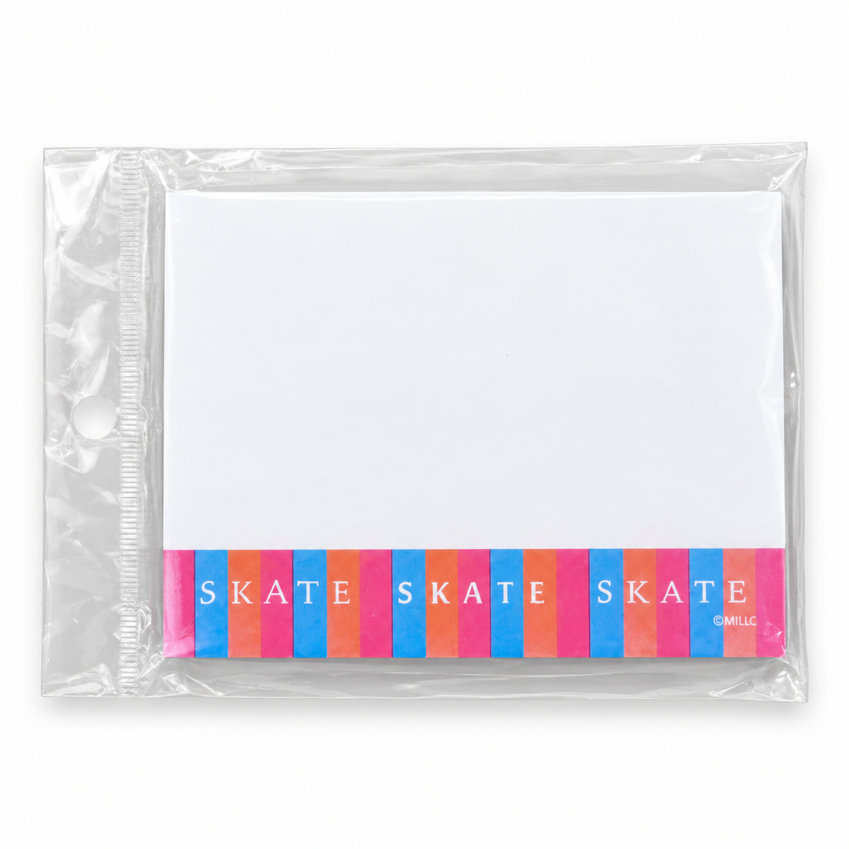 SKATE Stripes sticky notepad