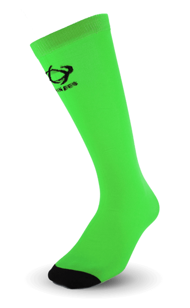 Thinees Neon Green Skate Socks