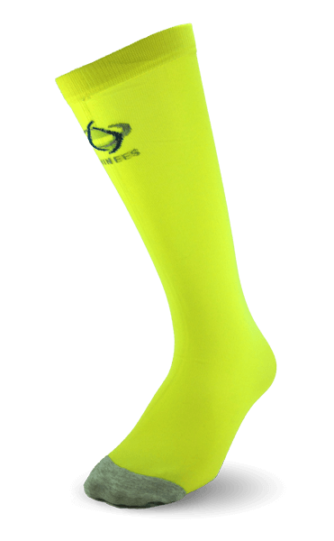 Thinees Neon Yellow Skating Socks