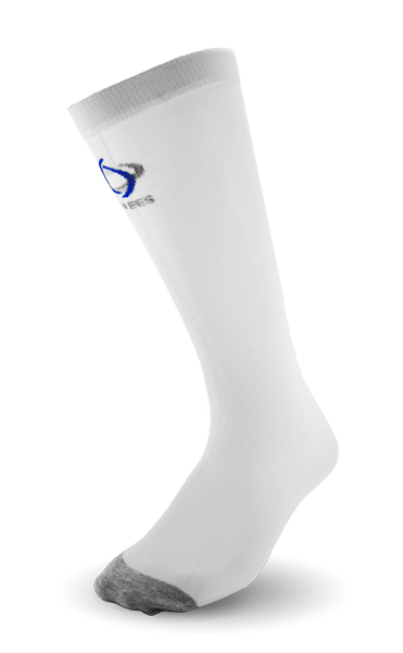 Thinees Classic White Skating Socks