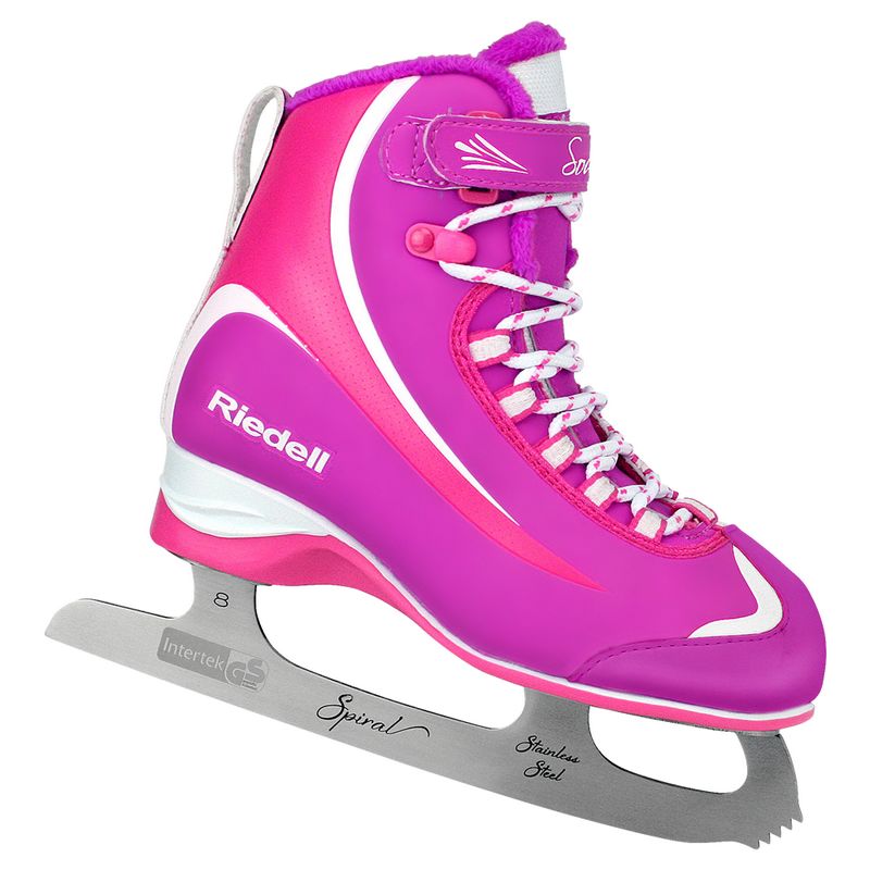 Riedell Purple Soar Girls Figure Skates