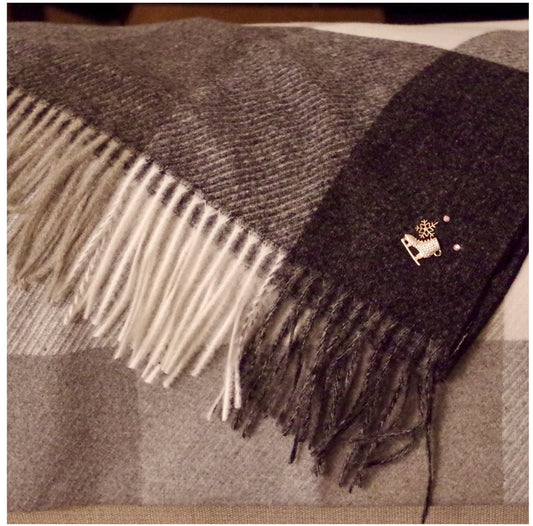 Brilliance & Melrose Plaid Skating Scarf