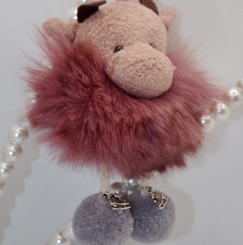Brilliance & Melrose Sassy Skater Keychain