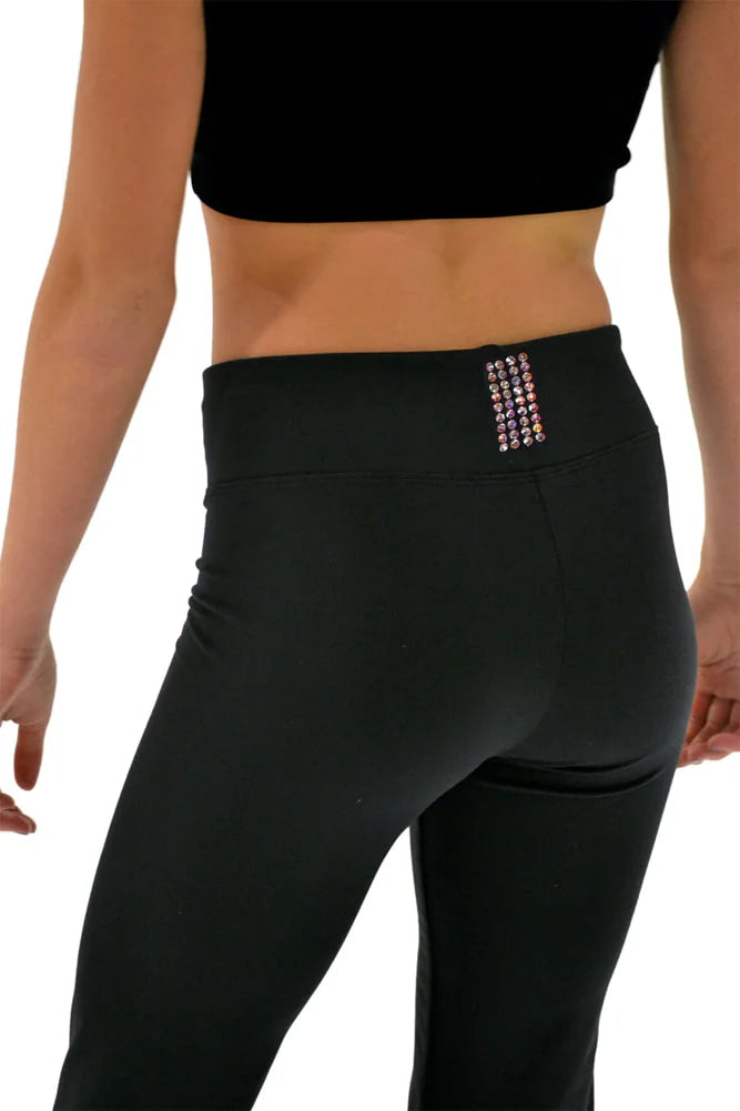 Chloe Noel P22 Pants With Crystal Block