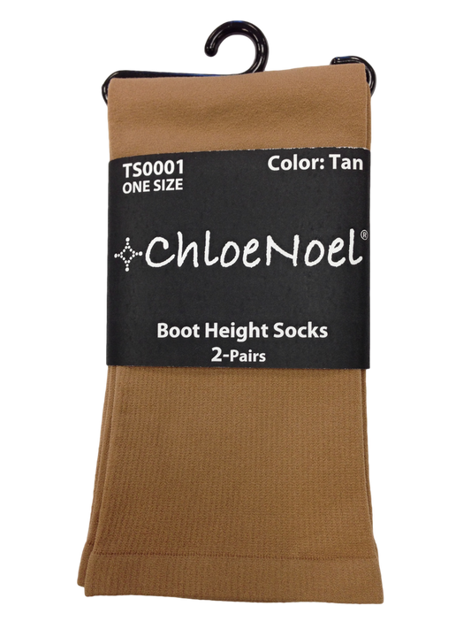 Chloe Noel Boot Height Trouser Socks TS0001
