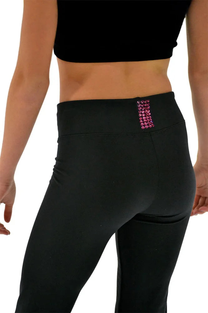 Chloe Noel P22 Pants With Crystal Block