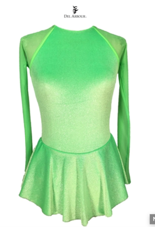 Del Arbour First Glide FG4 Dress - Lime Green