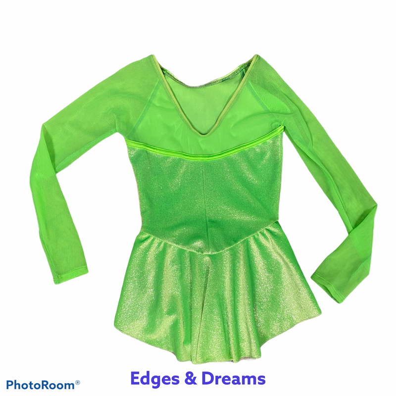 Del Arbour First Glide FG4 Dress - Lime Green