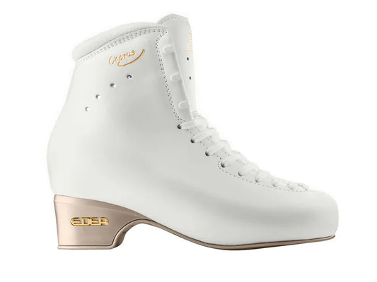 Edea Black Chorus Ice Figure Skate Boots for Mens and Boys