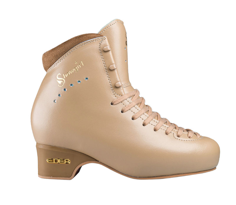 Edea ShowGirl Tan Ice Skate Boots