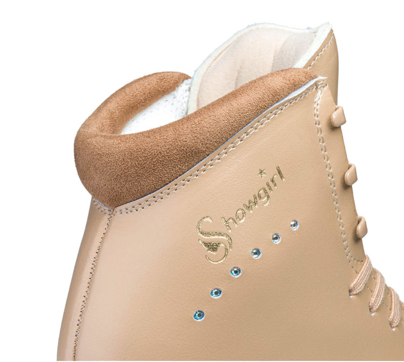 Edea ShowGirl Tan Ice Skate Boots