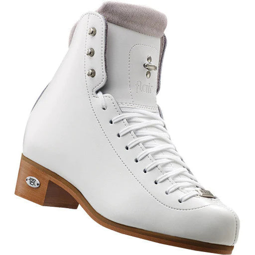 Riedell 910 Flair Ladies Synchro & Ice Dance & Freestyle White Boots
