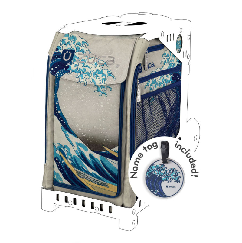 Zuca Great Wave (Insert & Name Tag)