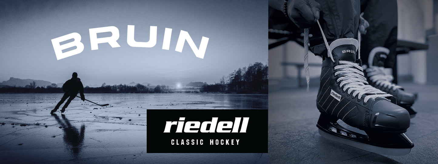 Riedell Bruin Hockey Skate Set