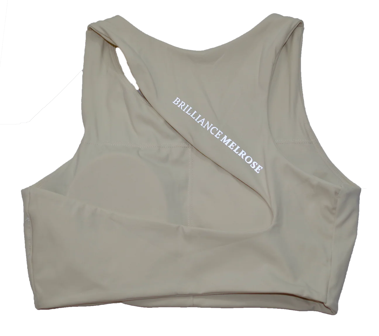 Asymetric Skating Sports Bra by Brilliance & Melrose