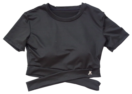Short Ice Skating Crop Top by Brilliance & Melrose