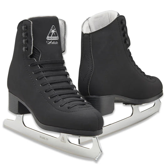 Boy's Jackson Black Artiste JS1793 Ice Figure Skates