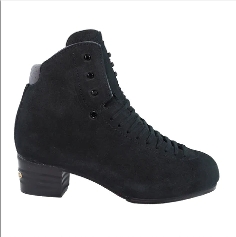 Jackson DJ5462 Mens Low Cut Skate Boot in Black Suede